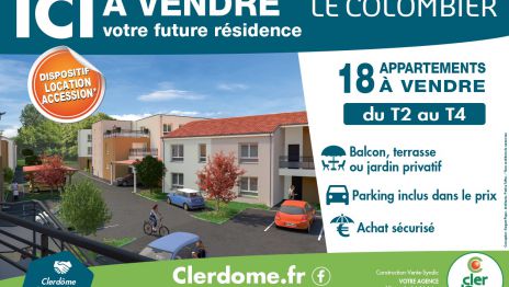 Clerdôme - Programme Résidence Le Colombier - 63160 Billom - photo 2 illustration programme Clerdôme Résidence Le Colombier - 63160 Billom - photo 2